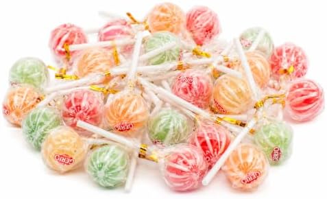 Gerio Mini Pops 200 Piruletas de Frutas Surtidas – Chupachups Mini de Sabores Variados, Caramelos con Palo Envueltos Individualmente, Ideales para Fiestas, Piñatas, Mesas Dulces y Celebraciones|B0H5WMLJQ8