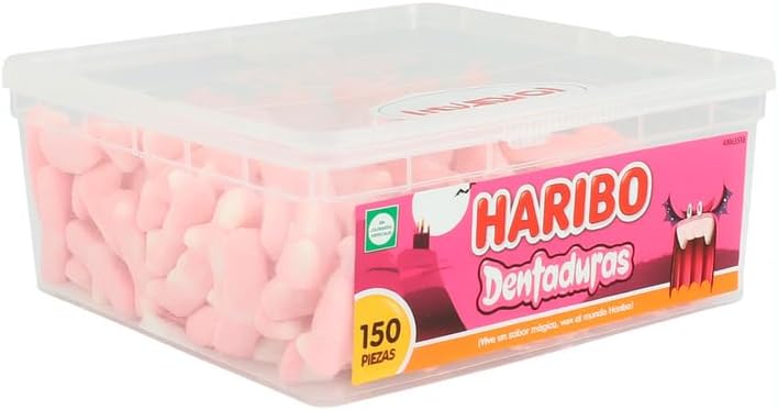 Haribo Dentaduras 150 Unidades