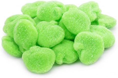 Dulceplus Manzanas Verdes Azucaradas – Golosinas Blandas Sabor Manzana, Chuches Verdes para Fiestas, Cumpleaños y Candy Bar, Bolsa Familiar de Gominolas|B0H5TQB6D4