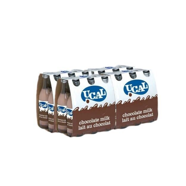 Leche con chocolate UCAL pack 24x250ml bebida láctea Golominas