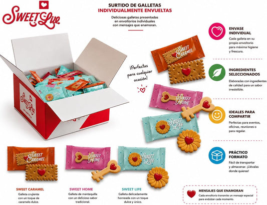Galletas Gran Mix – Caja 200 unidades envueltas