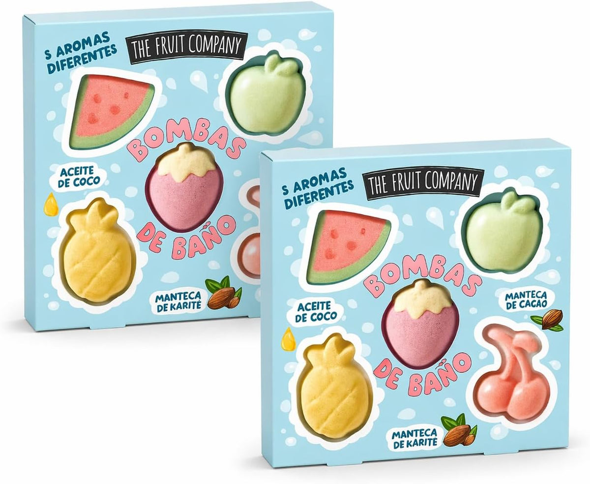 Pack 2 Set Bombas de Baño The Fruit Company (10 Unidades) – imagen 4