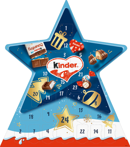 Calendario de Adviento Kinder La Estrella – 149 g