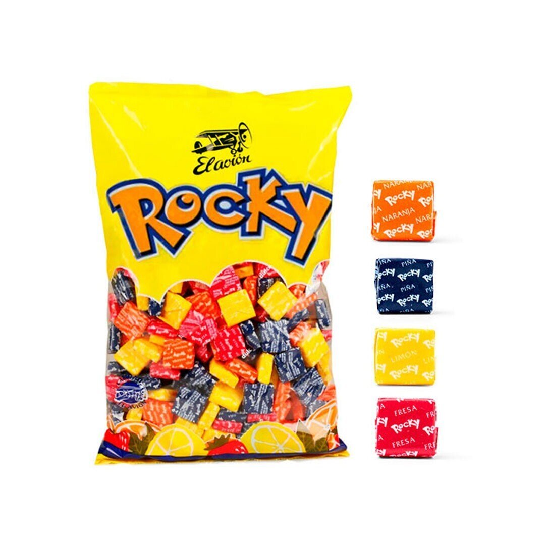 Caramelo masticable Rocky 1kg El Avión caramelos granel Golominas