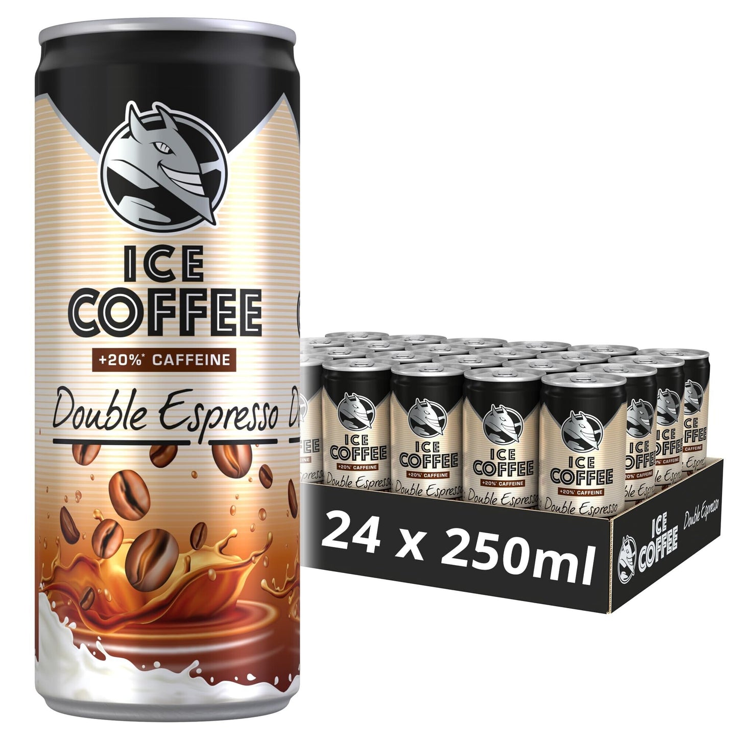 Hell Energy café expreso doble pack 24x250ml bebida energética Golominas