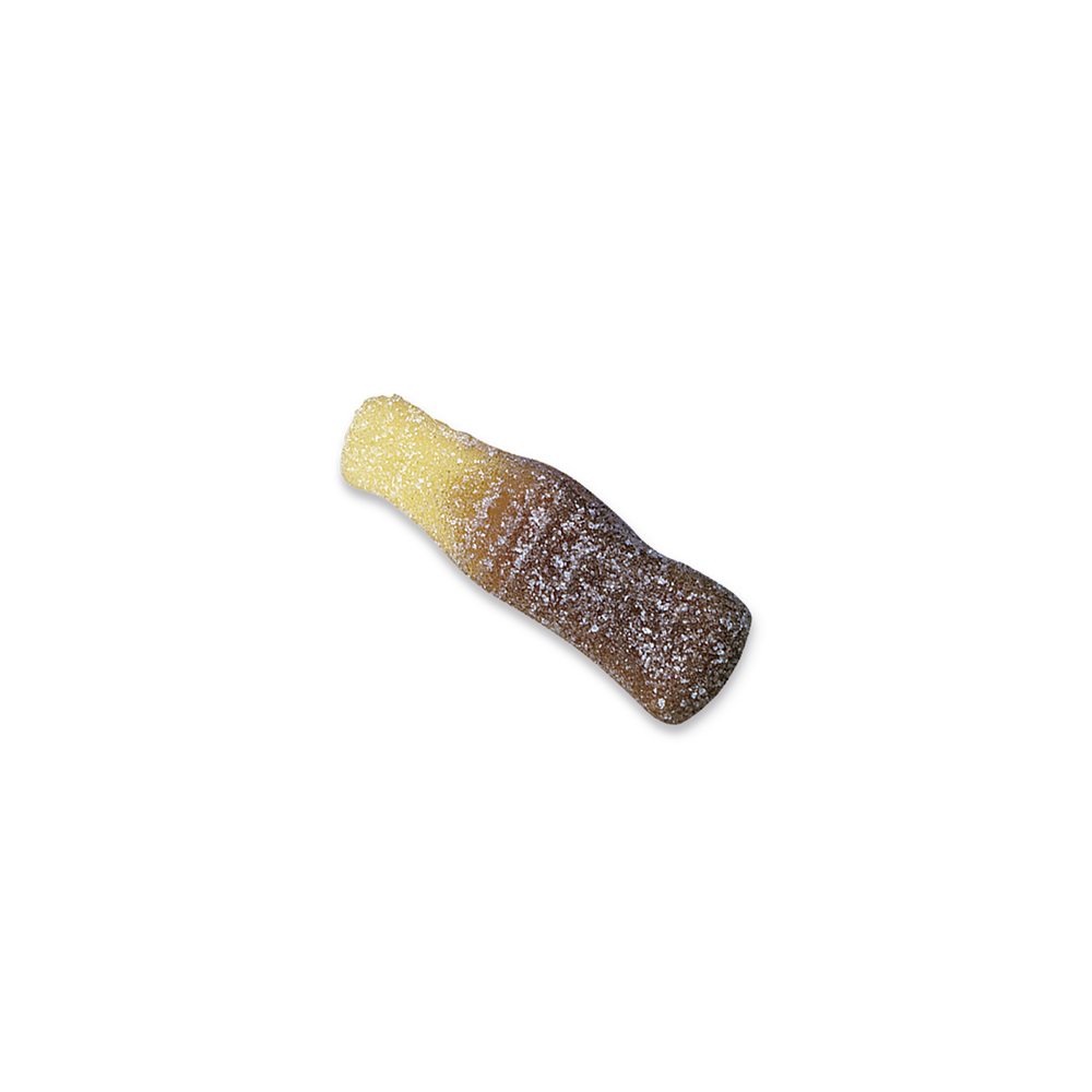 Fini Botellas Cola Pica 250 Unidades | Gominolas Ácidas Sabor Cola con Azúcar | Bolsa Ahorro para Fiestas, Cumpleaños y Candy Bar