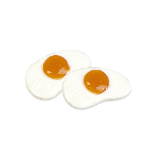Fini Huevos Fritos 250 Unidades | Gominolas Blandas con Forma de Huevo y Sabor Dulce | Chuches para Fiestas, Candy Bar y Hostelería