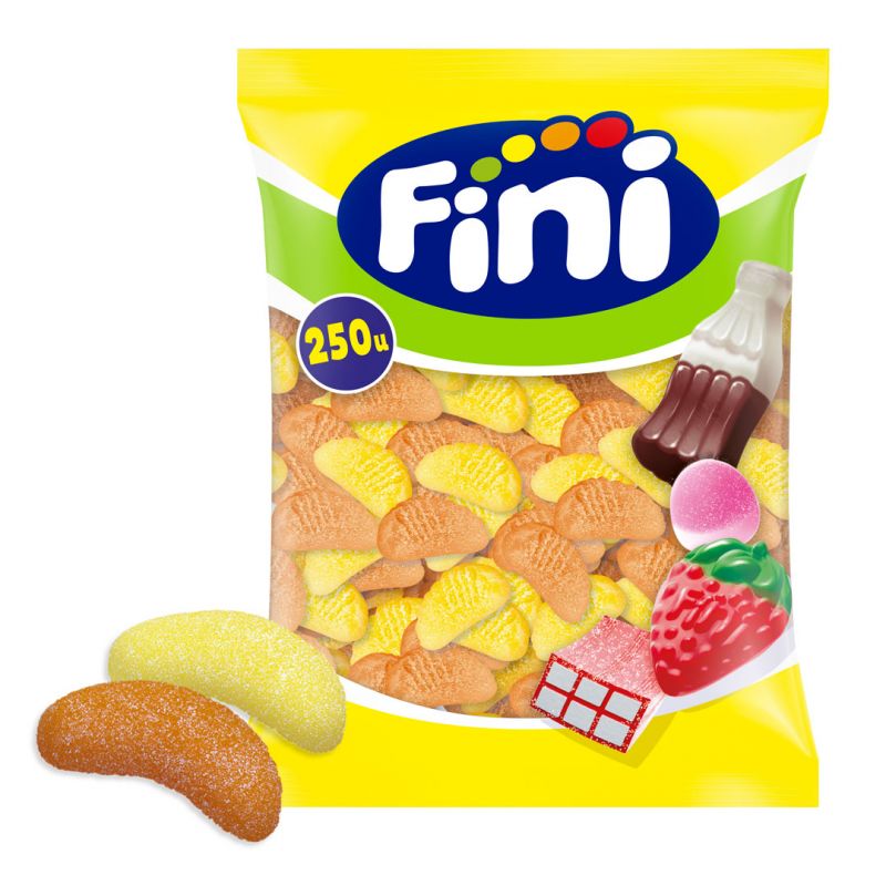 Fini Gajos 250 Unidades | Gominolas Blandas con Forma de Gajos y Sabores Frutales Surtidos | Golosinas para Fiestas, Candy Bar y Hostelería