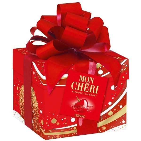 Mon Chéri Cubo de Regalo T27 – 27 Bombones de Cereza al Licor