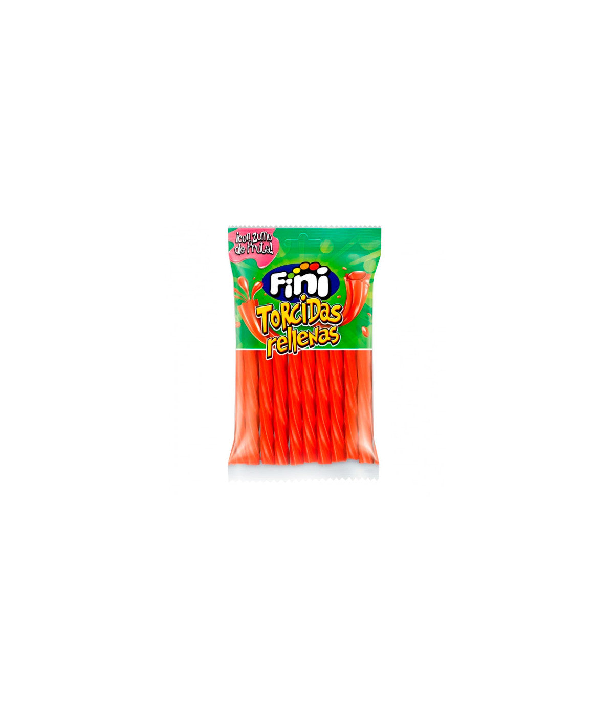 Fini Torcidas Rellenas Fresa caja 12 bolsas de 90 g