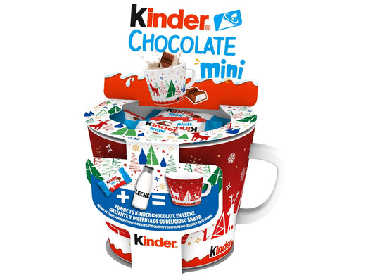 Kinder Chocolate Mini Taza de Navidad – 109 g
