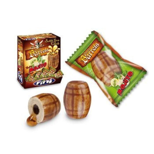 Barriles Pirata chicle Fini 200 unidades chicles granel Golominas