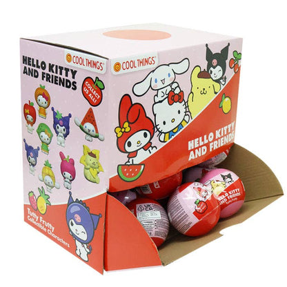 Pack 5 Bolas Hello Kitty and Friends Tutty Frutty Figura Sorpresa
