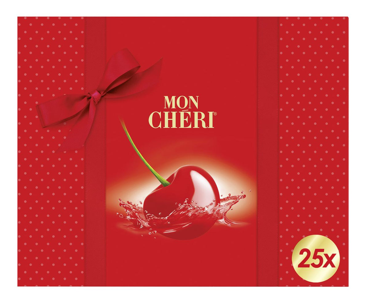 Mon Chéri T25 – 25 Bombones de Cereza al Licor