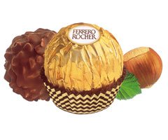 Ferrero Rocher Special Gold Gift Cube – 18 Bombones, 225 g
