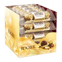 Ferrero Rocher T3 – Pack de 16 Estuches (48 Bombones)