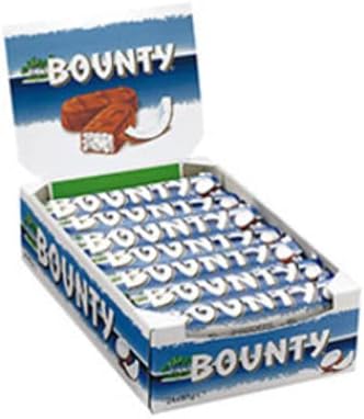 Bounty chocolate relleno coco pack 24 unidades barritas Golominas