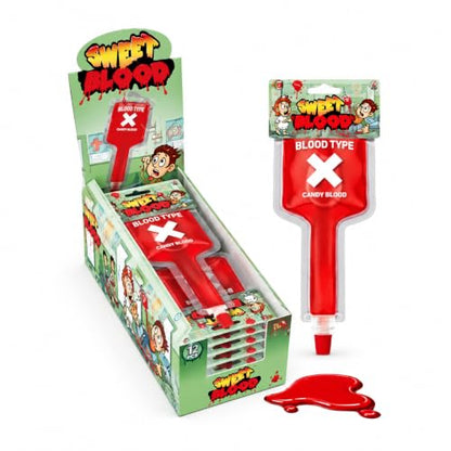 Bolsa de sangre comestible Sidral Sweet Blood sabor fresa