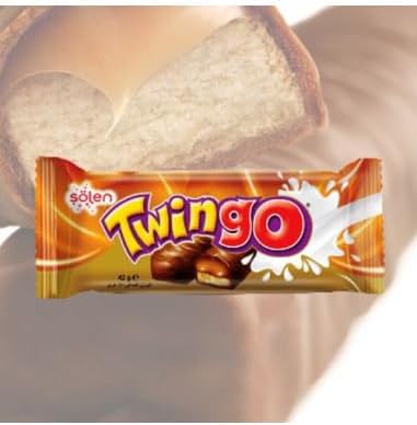 Solen Twingo – Barritas de Chocolate y Caramelo Pack 24 unidades