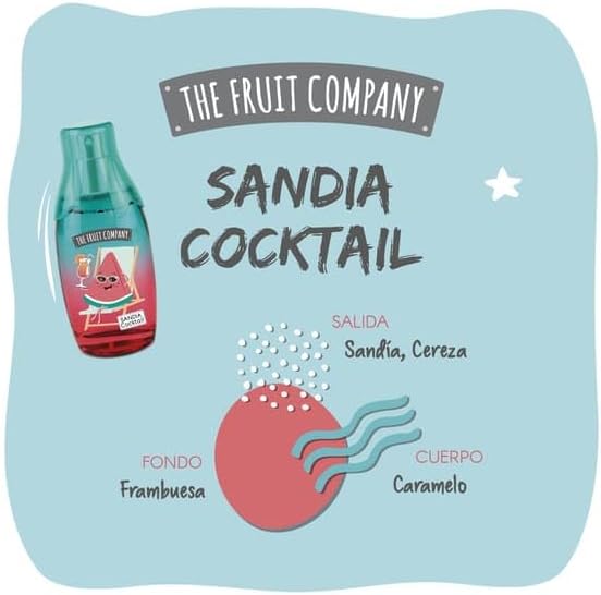 Pack Completo de Belleza The Fruit Company con Aroma a Sandía y Melon: