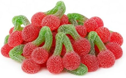 Burmar Cerezas Pica 1 kg – Gominolas Ácidas de Sabor Cereza con Azúcar, Chuches Blandas con Forma de Cereza, Sin Gluten y Sin Lactosa, Ideales para Fiestas, Cumpleaños y Candy Bar|B0H63GWF1F