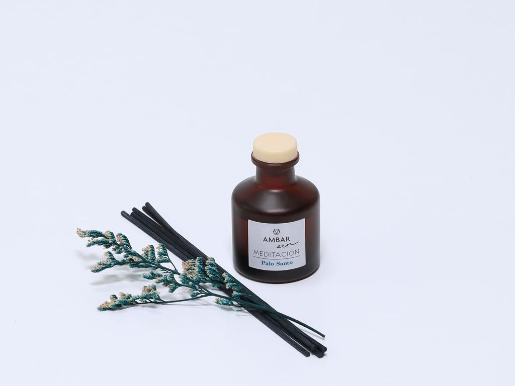 Pack de 4 Mikados Ámbar Zen Palo Santo  40 ml x 4