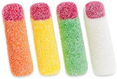 Dulceplus Dedos Pica 1 Kg – Gominolas Ácidas Sabor Frutas Surtidas, Chuches Blandas Multicolor Recubiertas de Azúcar, Golosinas para Mesas Dulces, Fiestas, Eventos y Celebraciones|B0H5TBVSD9