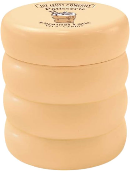 Velas Aromáticas Caramel Latte Pâtisserie – Pack 4 Unidades | Aroma Dulce Gourmand a Café, Veganas y Cruelty Free | The Fruit Company
