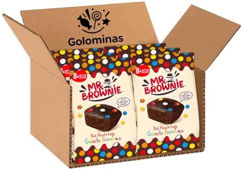 Mr Brownie Galactic Lacasitos pack 12 bolsas brownies chocolate belga Golominas