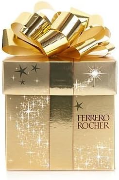 Ferrero Rocher Special Gold Gift cube 225g, 18 Piezas