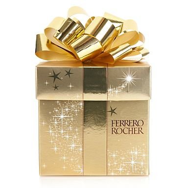 Ferrero Rocher Special Gold Gift Cube – 18 Bombones, 225 g