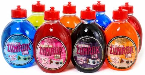 Zumrok GO! Cantimploras de Bebida Sabor Frutal – Pack Expositor de 36 Unidades, Bebidas Infantiles en Botella Reutilizable, Sabores Surtidos, Ideal para Cumpleaños, Fiestas, Piñatas y Regalos|B0H63LCWS4