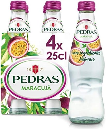 Agua Mineral con Gas sabor Maracujá pack 4x25cl