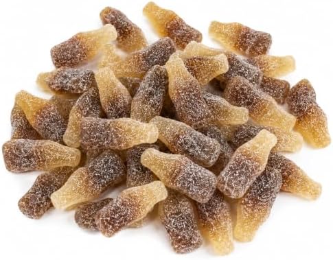 Botellas Cola Pica Dulceplus 1 Kg – Gominolas Sabor Cola con Azúcar Ácido, Chuches Blandas en Forma de Botella, Golosinas para Mesas Dulces, Fiestas, Eventos y Cumpleaños.|B0H5R1DQ2D