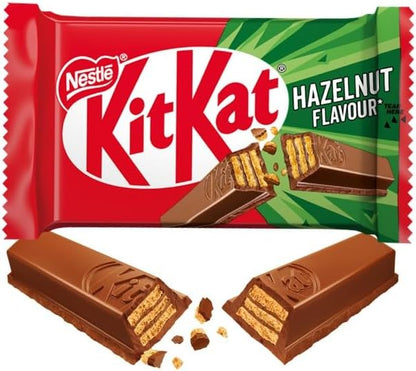 KitKat Hazelnut – Wafer con Chocolate y Avellanas 24x41,5g