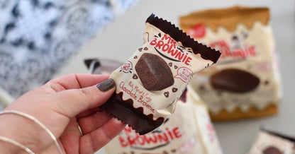 Mr. Brownie Negro Chocolate Belga – 96 Brownies (8x12 bolsas)