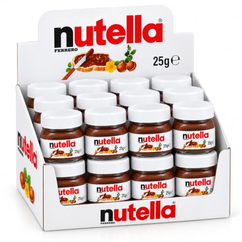 Tarro individual de Nutella 25 g para desayuno