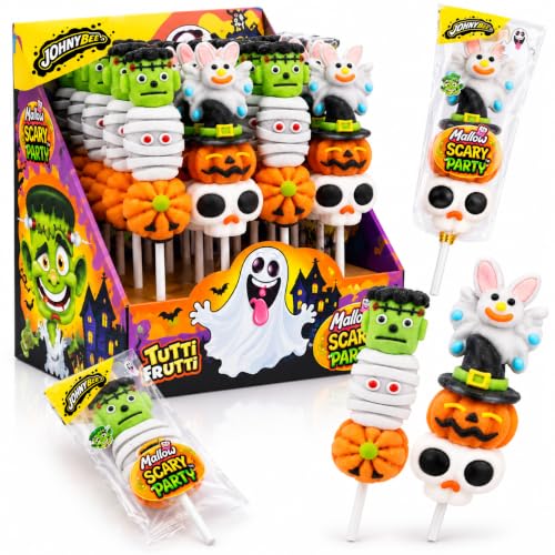 Piruleta de marshmallow con diseño de Halloween JohnyBee