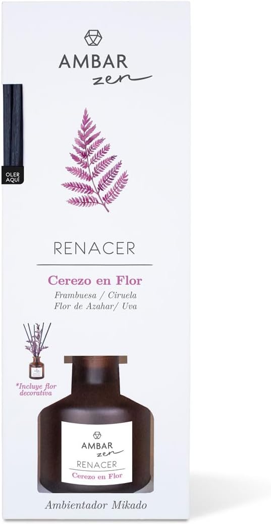 Pack de 4 Mikado Ámbar Zen Cerezo en Flor Renacer x4