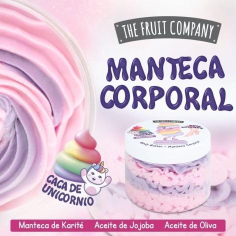 Pack de 2 Mantecas Corporales The Fruit Company Nube de Colores - 250 g