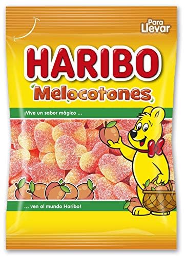HARIBO Melocotones pack 18 bolsas de 100 g