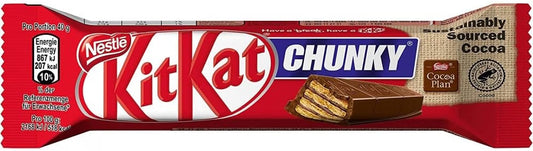 KitKat Chunky 48 g – Caja Expositora 24 Unidades – Barrita de Chocolate