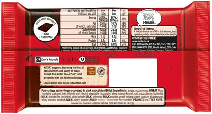 Kit Kat Negro – Barras de Chocolate Pack 24x41,5g