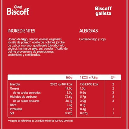Galletas Lotus Biscoff caramelizadas con café
