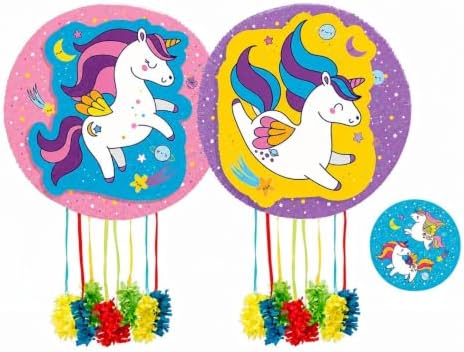 Piñata Unicornio Sweet 45 cm con Cuerdas – Decoración para Cumpleaños Infantil, Fiesta Temática Unicornio y Celebraciones.|B0H5C8JSV8