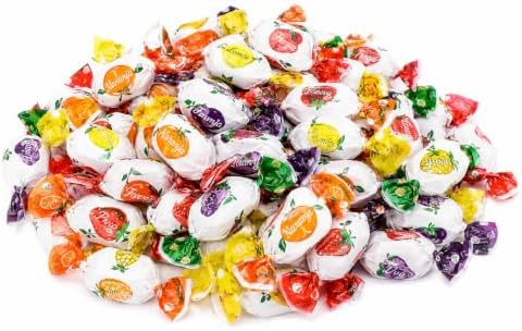 Frital Caramelos Surtidos de Frutas 3L – Bolsa de Caramelos Individuales Sin Gluten | Sabores Variados de Naranja, Limón, Fresa, Piña y Uva | Ideal para Oficina, Hostelería, Fiestas y Celebraciones|B0H6BCQHVH