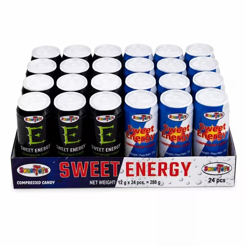 Sweet Energy caramelo comprimido caja 24 latas