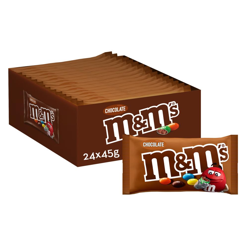 M&M's Bolitas de Colores de Cacahuete con Chocolate con Leche 24 u x 45g