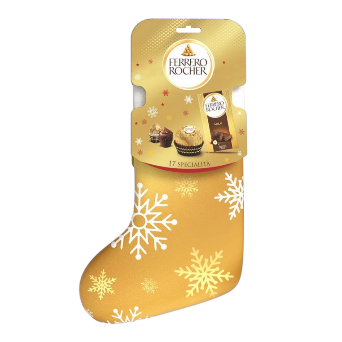 Ferrero Rocher Calcetín de Navidad – Surtido de 17 Especialidades