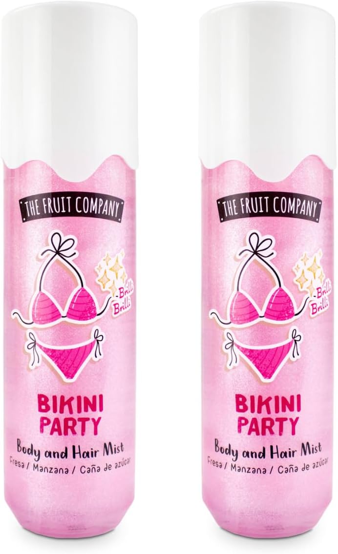 Pack de 2 Body Mist and Hair The Fruit Company Fresa y nata